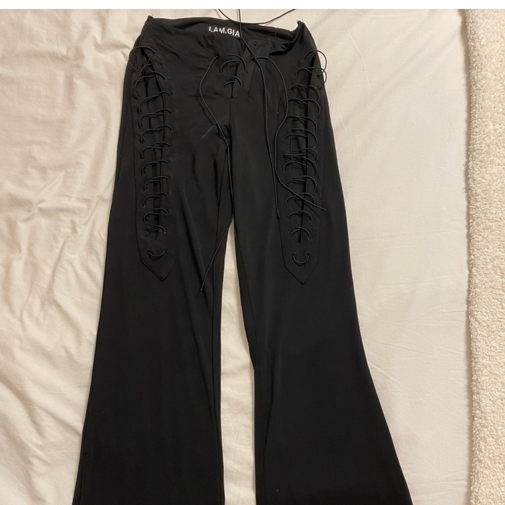 I.AM.GIA NYX Lace up pants